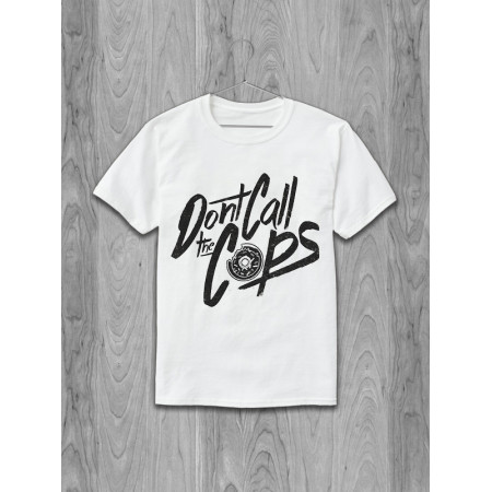 Tricou Nu chemați polițiștii din bumbac